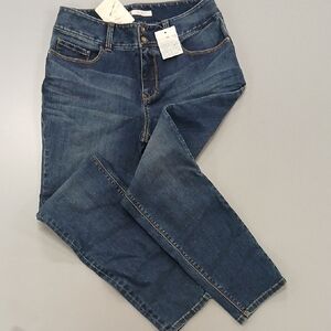 Women's Boston Proper Dark Blue Ankle Jeans Size 10 Reg. $79